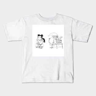 millennial death in zoom meeting Kids T-Shirt